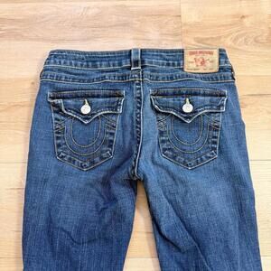 True Religion VTG Becky Low Rise Bootcut Jeans Women's Size 29 Denim